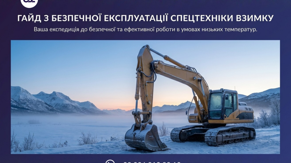 Гайд з безпечної експлуатації спецтехніки взимку