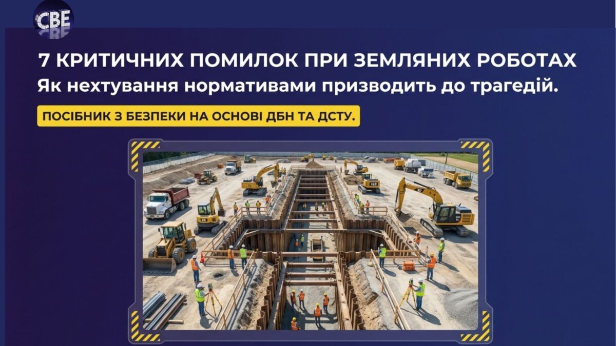 Безпека земляних робіт: 7 критичних помилок та ризики | Експерти Solar Wave Energy