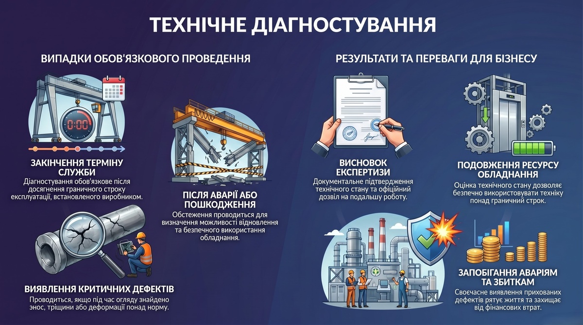 технічне діагностування промислового обладнання