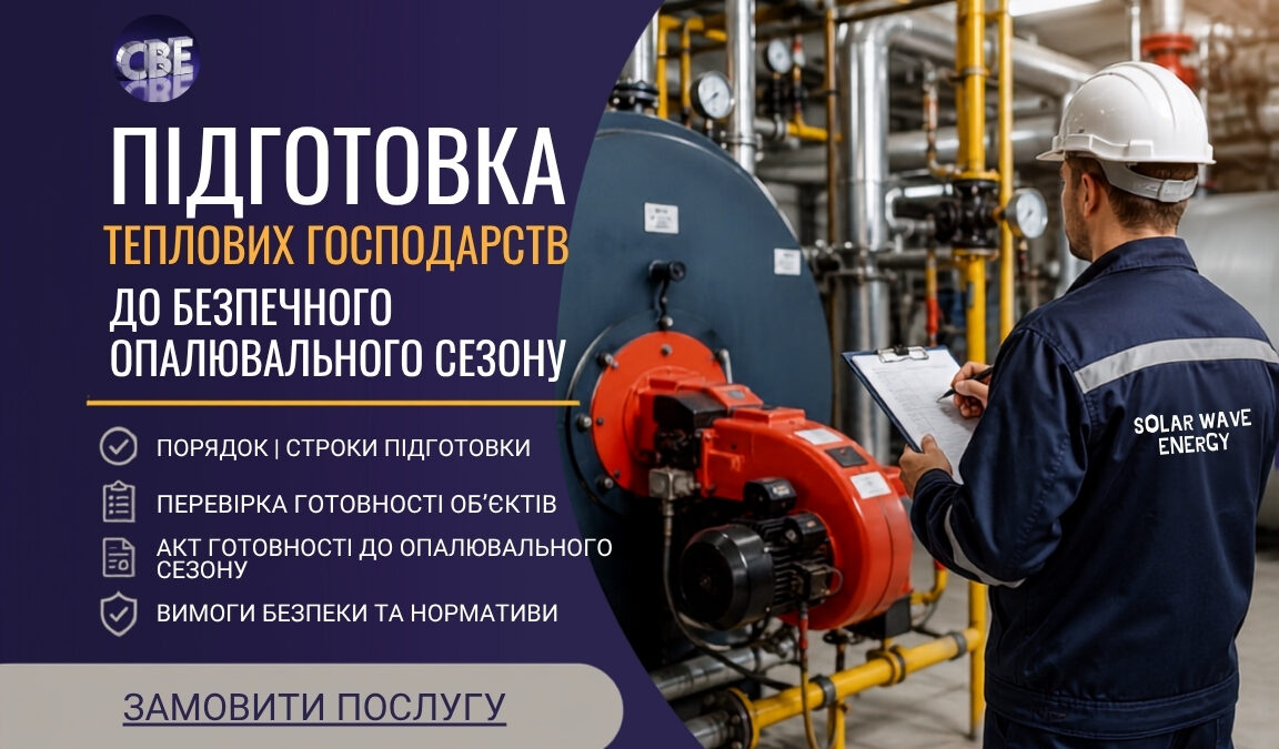 Підготовка теплового господарства до опалювального сезону